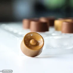 Chocolate World Bonbonvorm The Circle Nick Kunst (21x) 30mm Hot