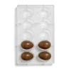 Decora Bonbonvorm Eitjes (10x) 60x42 mm Hot