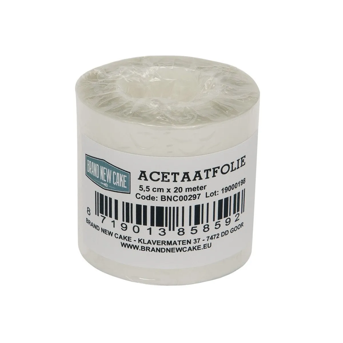 BrandNewCake Acetaatfolie rol 5,5 cm x 20 m Outlet
