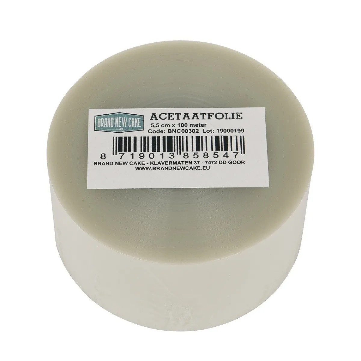 BrandNewCake Acetaatfolie rol 5,5 cm x 100 m Outlet