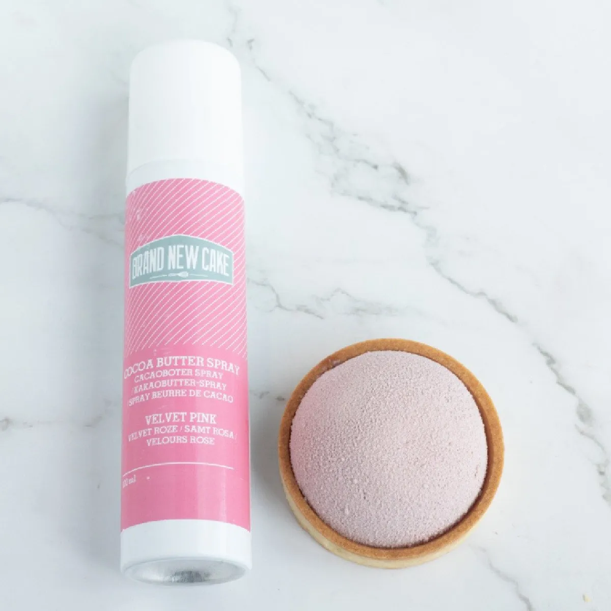 BrandNewCake Cacaoboter spray Velvet Roze 250ml New