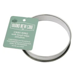 BrandNewCake Cakering met Kraalrand Ø10x2cm Best