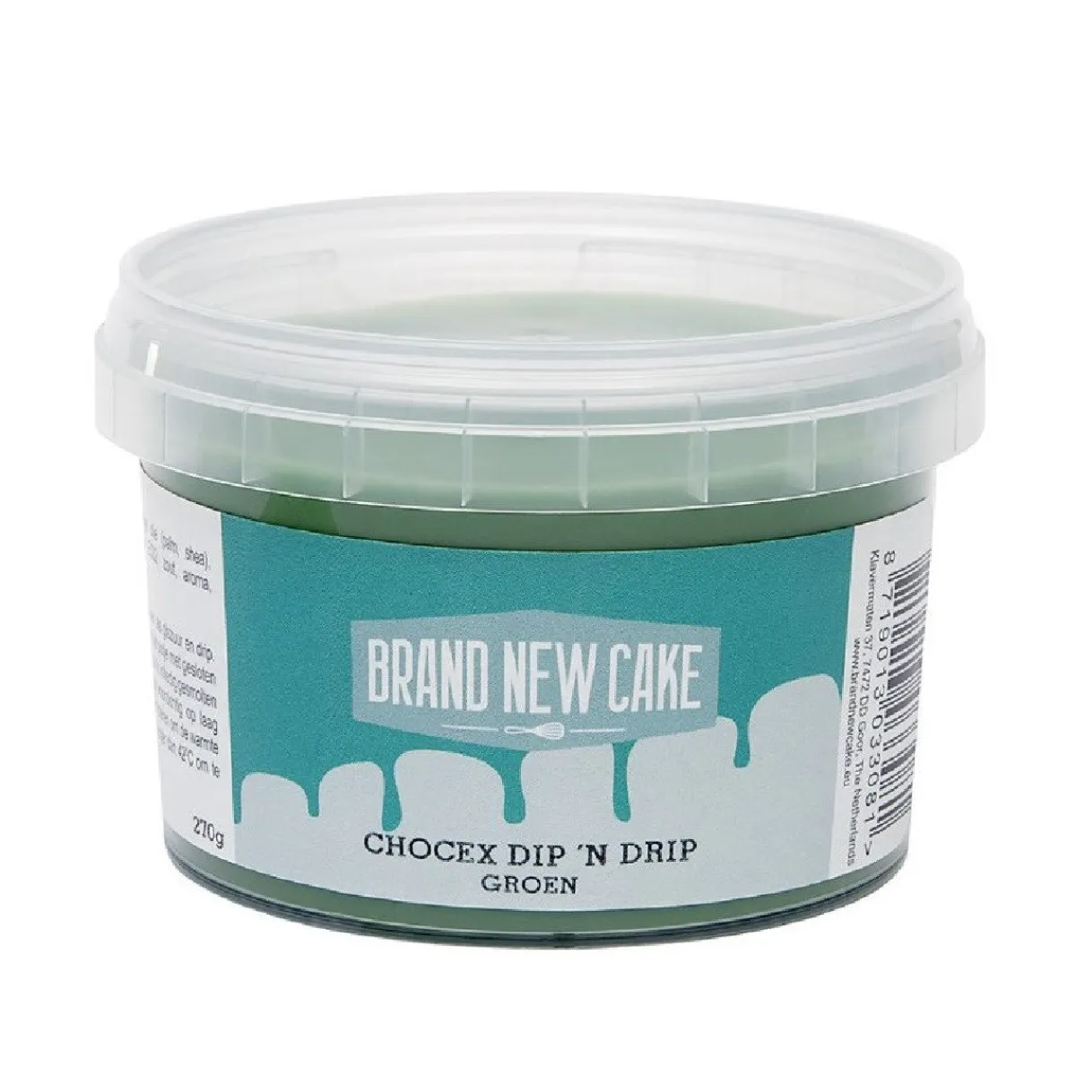 BrandNewCake Chocex Dip 'n Drip Groen 270g Outlet