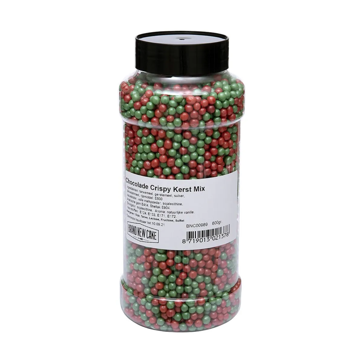 BrandNewCake Chocolade Crispy Parels Kerst Mix 600g Online