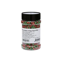 BrandNewCake Chocolade Crispy Parels Kerst Mix 190g