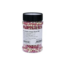 BrandNewCake Chocolade Crispy Parels Roze/Wit 190g Outlet