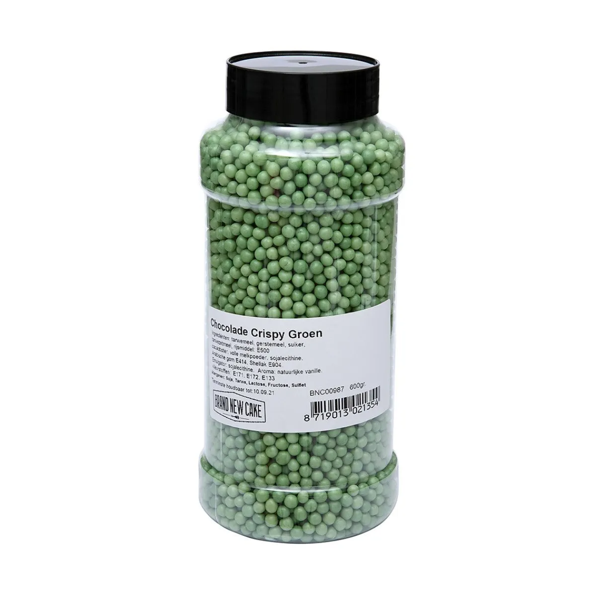 BrandNewCake Chocolade Crispy Parels Groen 600g Best