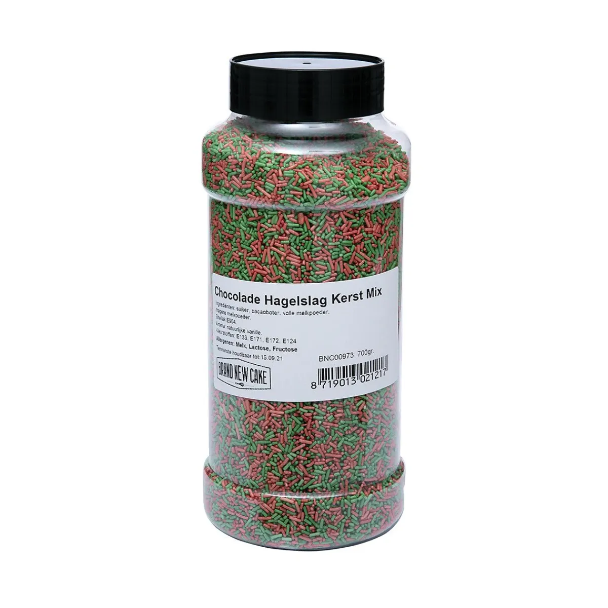 BrandNewCake Chocolade Hagelslag Kerst Mix 700g New