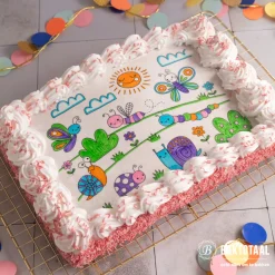 BrandNewCake Chocolade Hagelslag Roze 200g Online