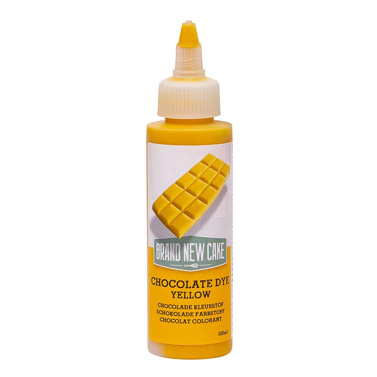 BrandNewCake Chocolade Kleurstof Geel 100ml Online