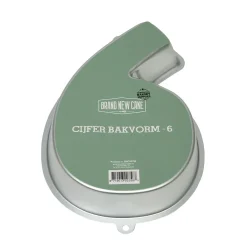 BrandNewCake Cijfer Bakvorm #6 Hot