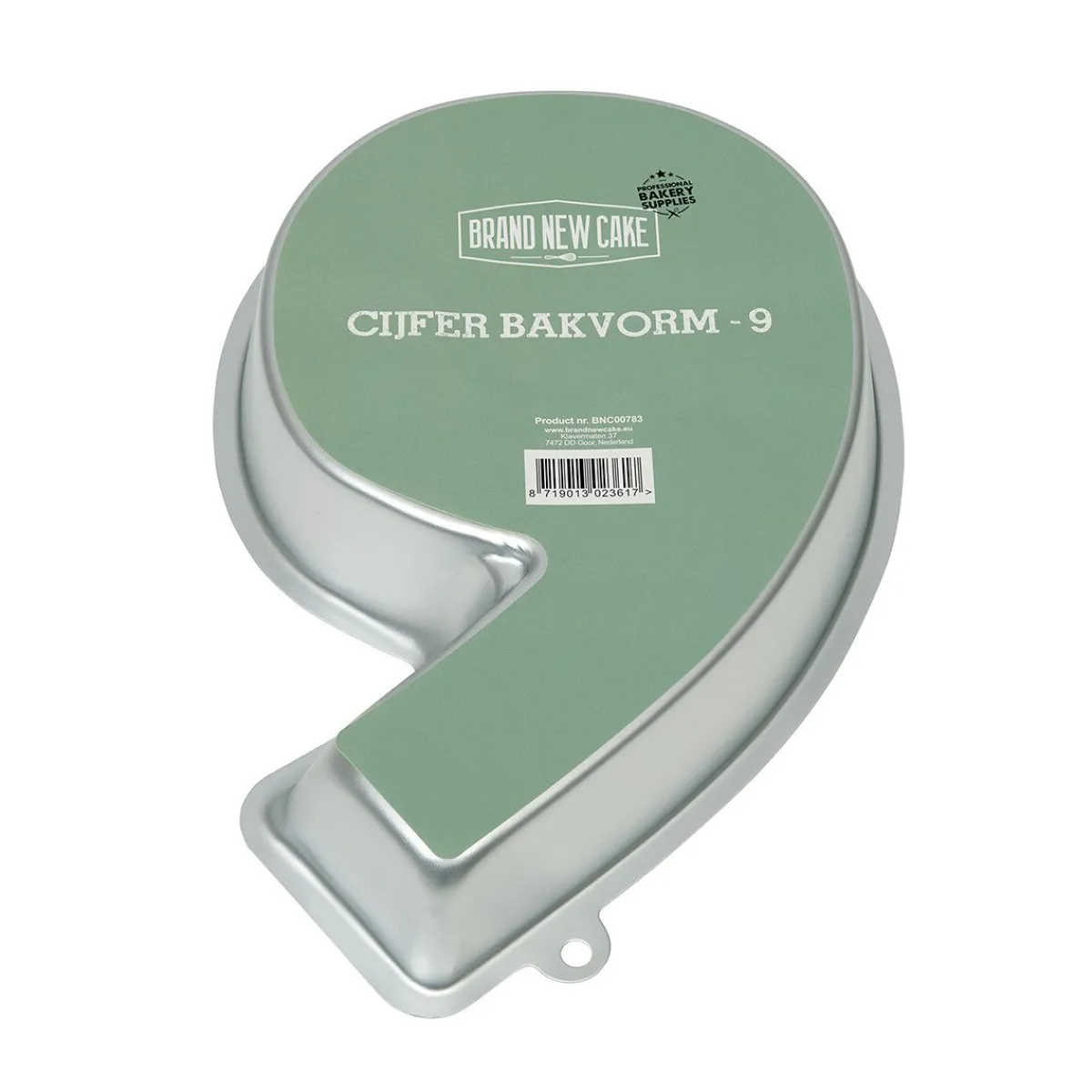 BrandNewCake Cijfer Bakvorm #9 New