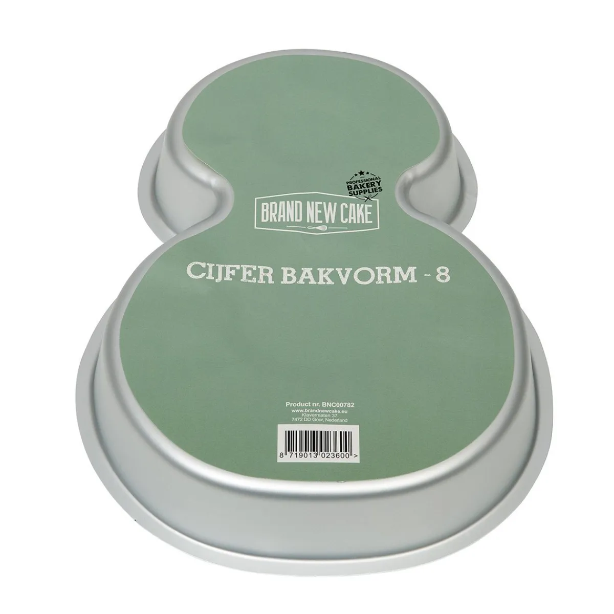 BrandNewCake Cijfer Bakvorm #8 Discount
