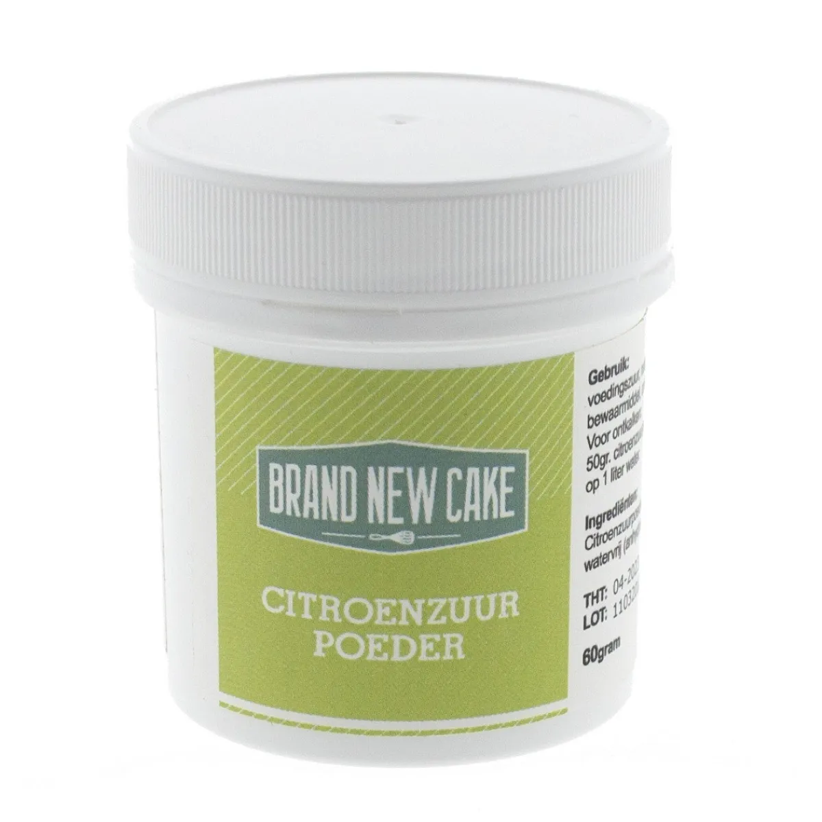 BrandNewCake Citroenzuur poeder 60 gram
