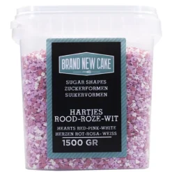 BrandNewCake Confetti Hartjes mix 1500gr. Online