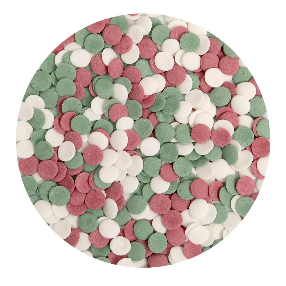 BrandNewCake Confetti Maxi X-Mas Rood/Groen/Wit 500gr. Clearance