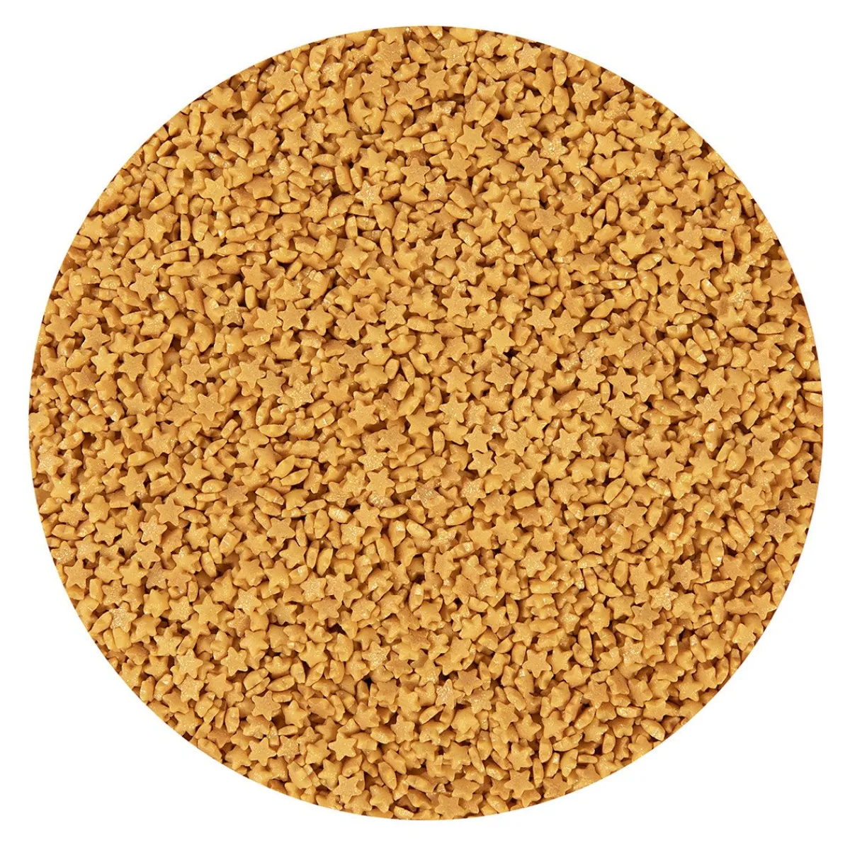 BrandNewCake Confetti Mini Sterren Goud 3mm 500gr. Best