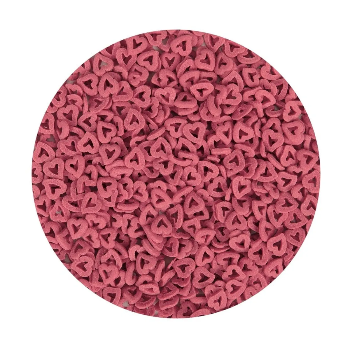 BrandNewCake Confetti Open Hartjes Rood 50gr. Online