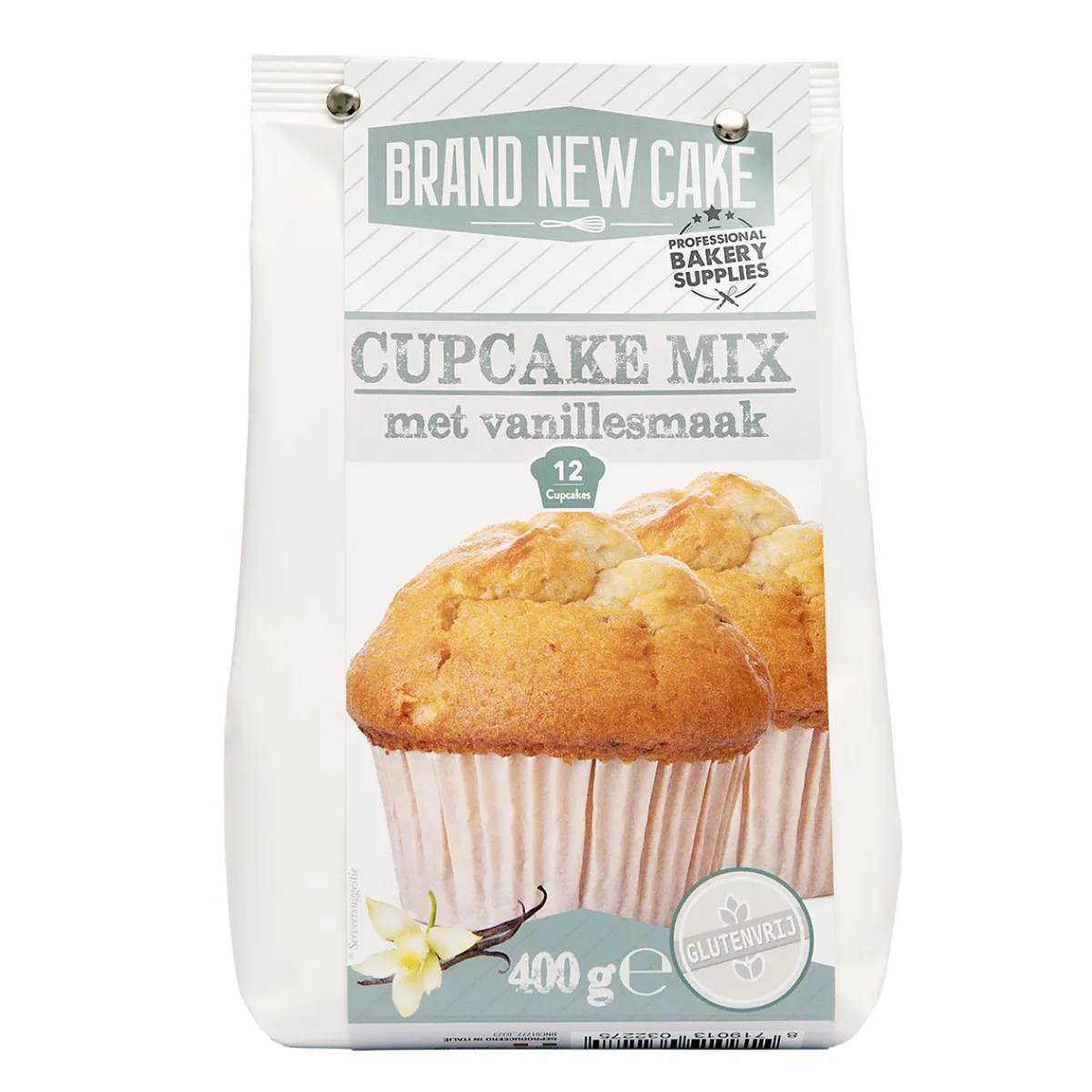 BrandNewCake Cupcake-mix Vanille 400g. Glutenvrij Online