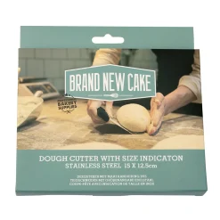 BrandNewCake Deegsteker RVS met Maataanduiding 15x12,5cm Clearance
