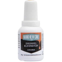 BrandNewCake Druppel Kleurstof Oranje 20gr Clearance