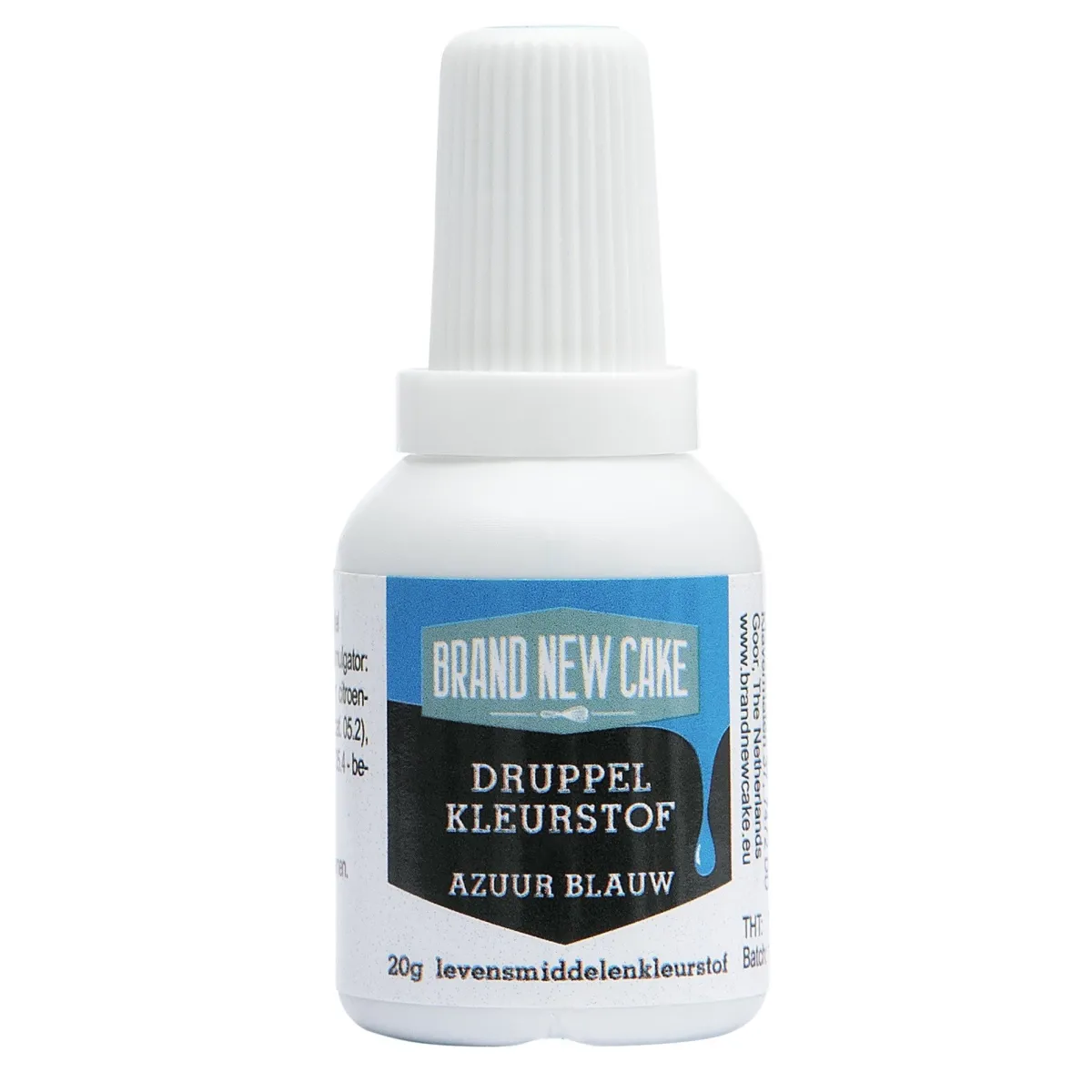 BrandNewCake Druppel Kleurstof Azuur Blauw 20gr Clearance