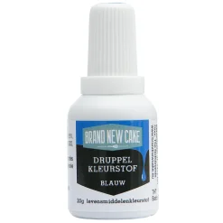 BrandNewCake Druppel Kleurstof Blauw 20gr Outlet
