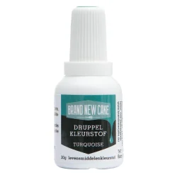 BrandNewCake Druppel Kleurstof Turquoise 20gr Clearance