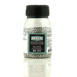 BrandNewCake Gekleurde Suiker Zilver 80gr. Discount
