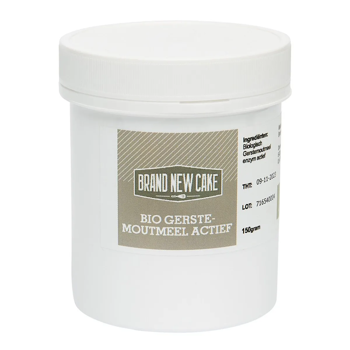 BrandNewCake Gerstemoutmeel Actief (licht) Biologisch 150g New