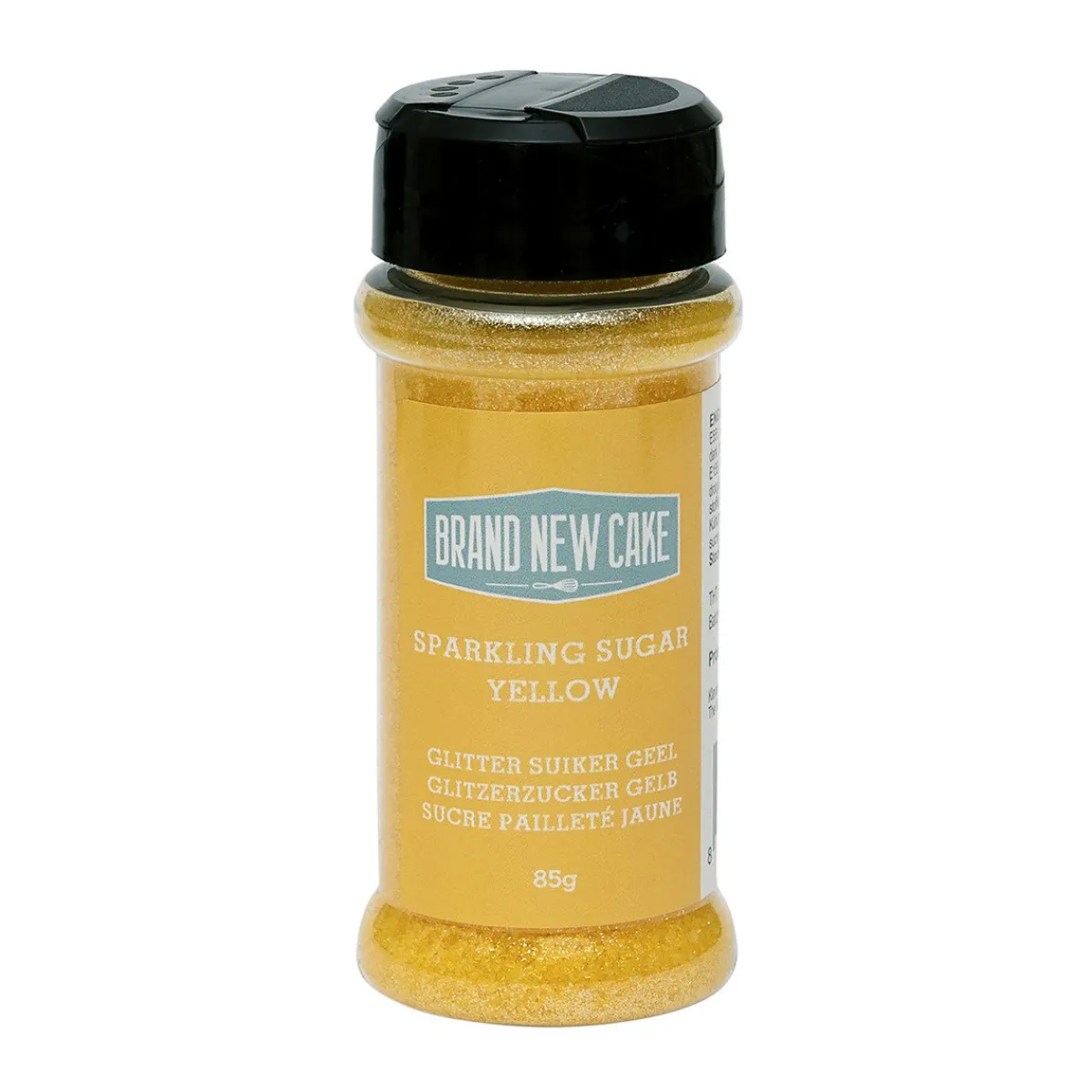 BrandNewCake Glitter Suiker Geel 85g Online