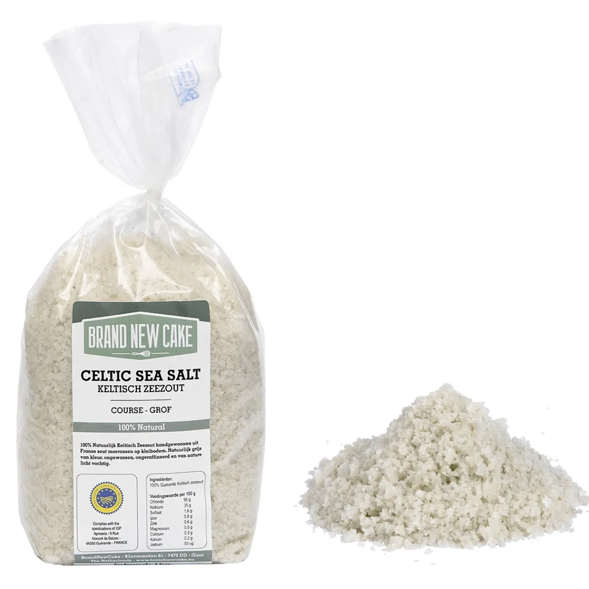 BrandNewCake Keltisch Zeezout Grof 1kg Hot