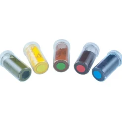 BrandNewCake Kleurpoeder ro/ge/bl/zw/gr. Set/5
