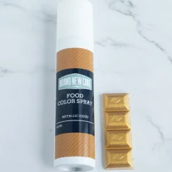 BrandNewCake Kleurspray Metallic Goud 250ml Outlet