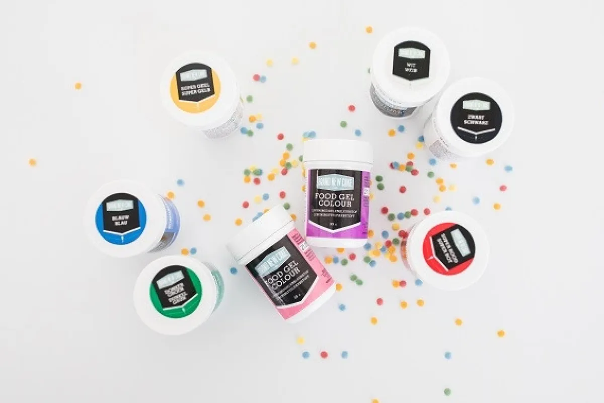 BrandNewCake Kleurstof Gel Assortiment (8x 35gr) Discount