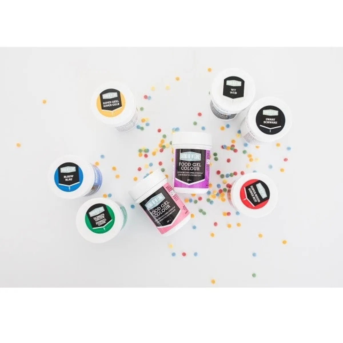 BrandNewCake Kleurstof Gel Zwart 35gr Outlet