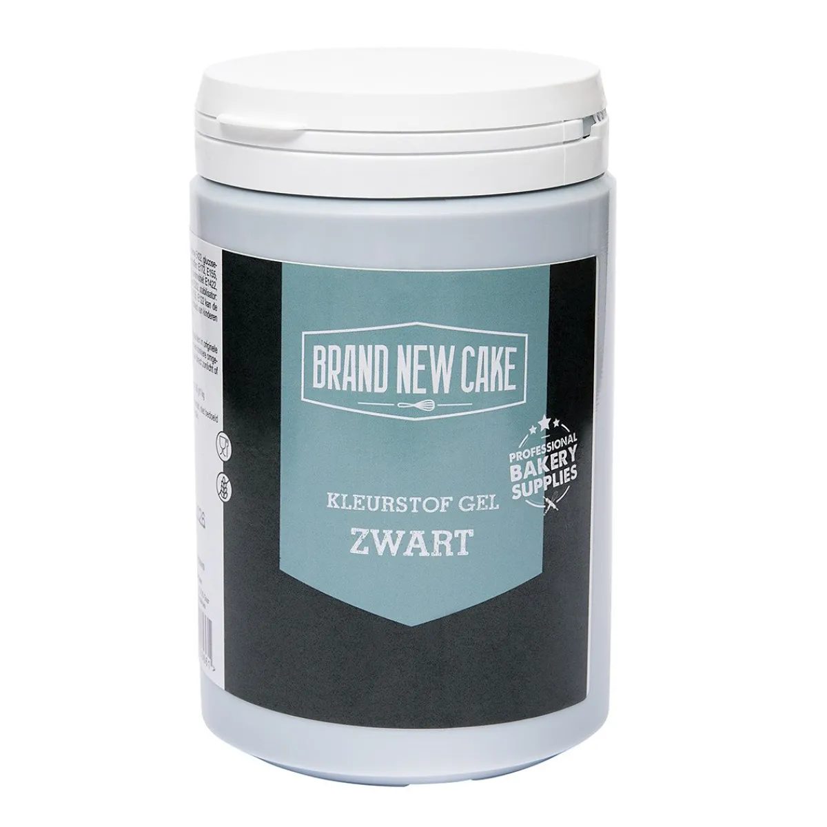 BrandNewCake Kleurstof Gel Zwart 1kg