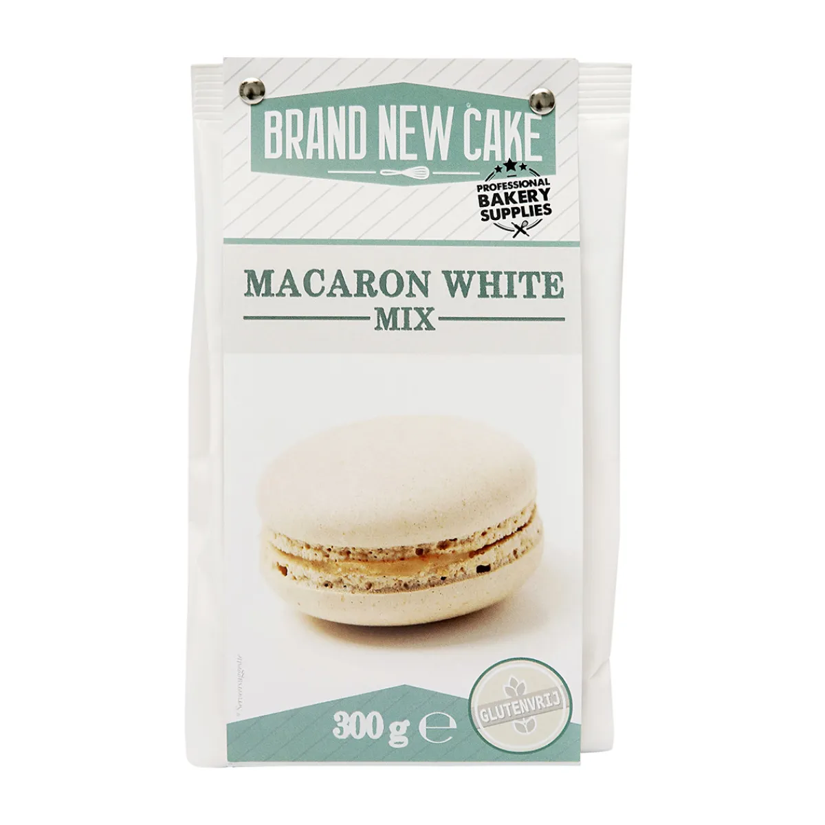 BrandNewCake Macaron-mix Wit 300g. Glutenvrij Outlet
