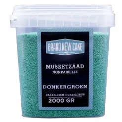 BrandNewCake Musketzaad Donker Groen 2000gr. New