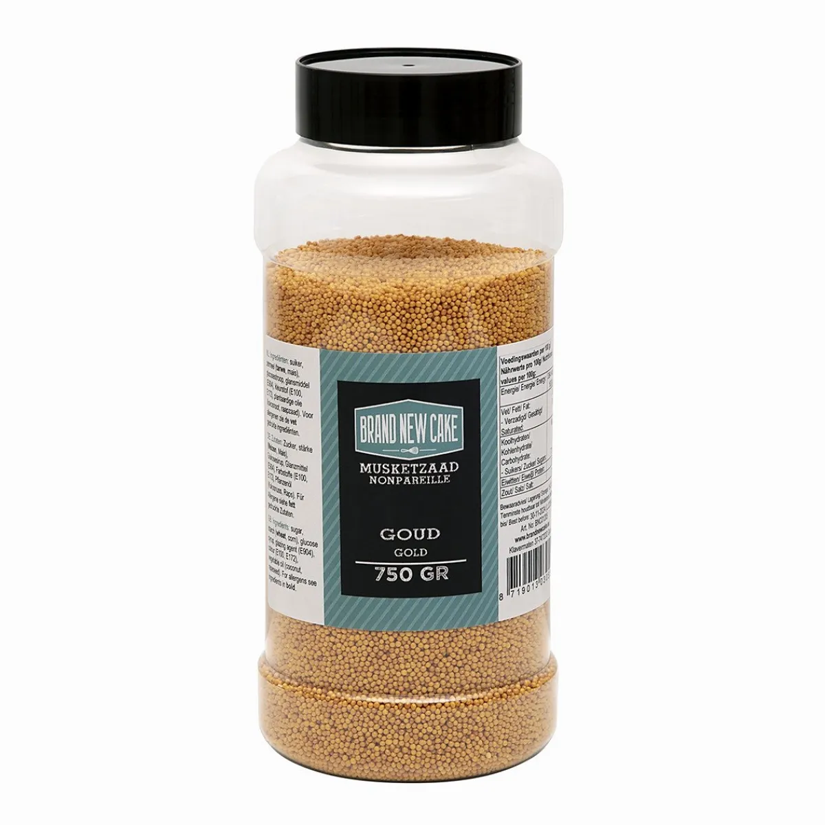 BrandNewCake Musketzaad Goud 750gr. Online