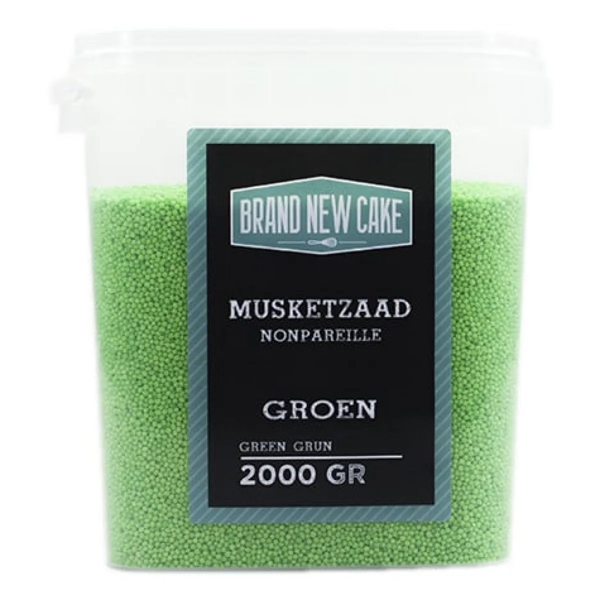 BrandNewCake Musketzaad Groen 2000gr. Discount