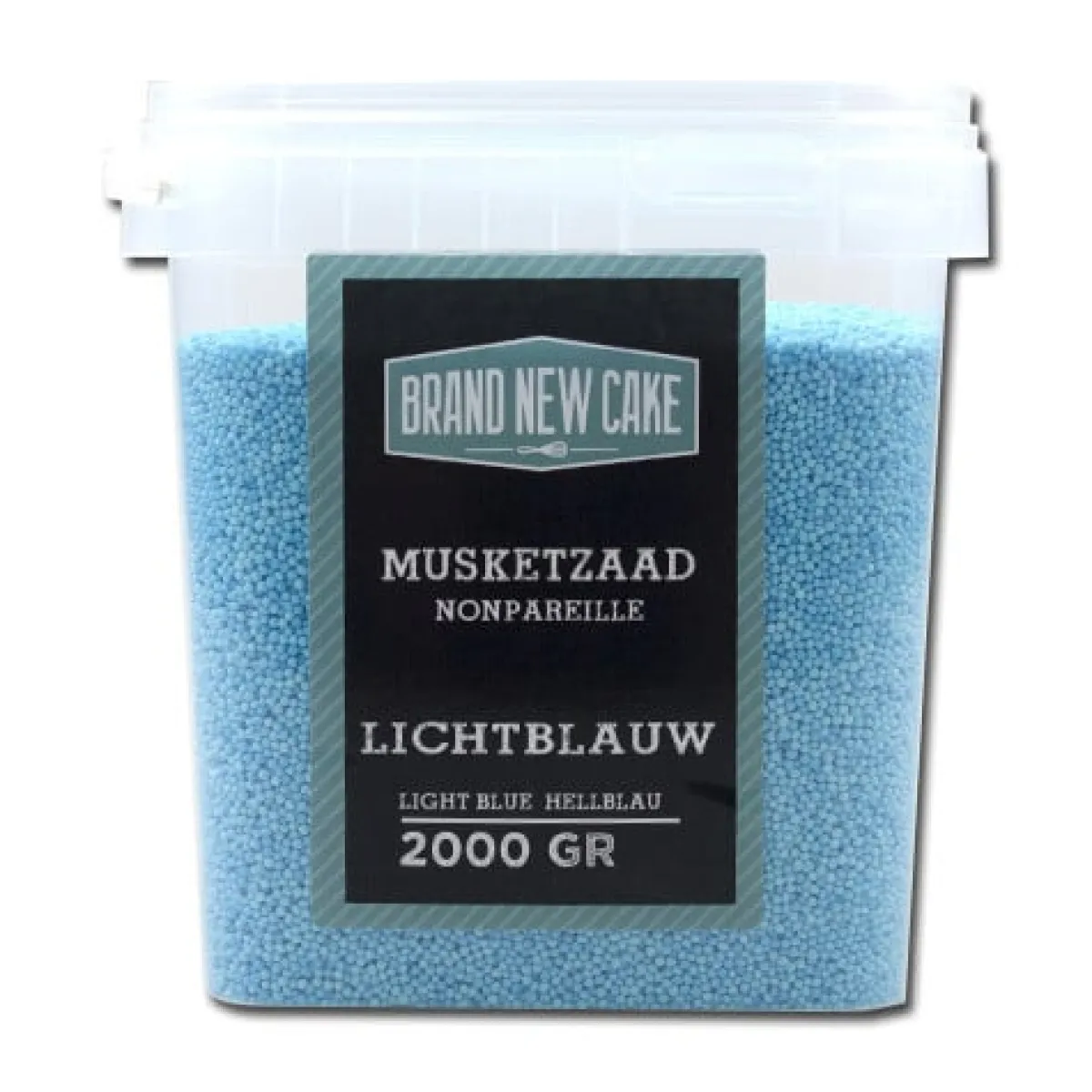 BrandNewCake Musketzaad Licht Blauw 2000gr. Hot