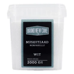 BrandNewCake Musketzaad Wit 2000gr. Hot