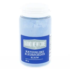 BrandNewCake Natuurlijke Kleurpoeder Blauw 25g (vette massa) Clearance