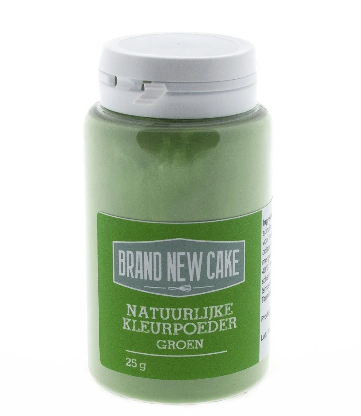 BrandNewCake Natuurlijke Kleurpoeder Groen 25g (vette massa) Discount