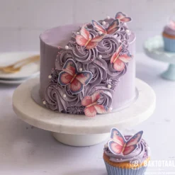 BrandNewCake Ouwel Vlinders Roze 16st. Hot