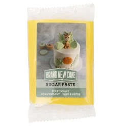 BrandNewCake Rolfondant Geel 250g New