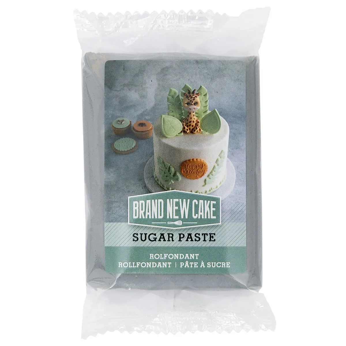BrandNewCake Rolfondant Grijs 250g Hot