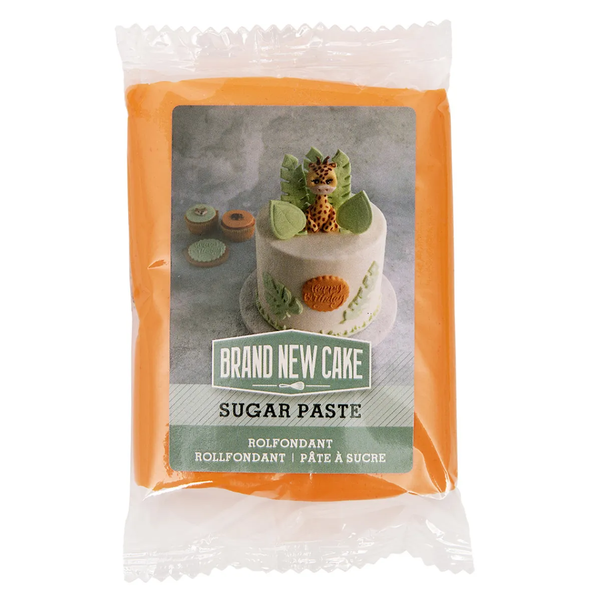 BrandNewCake Rolfondant Oranje 250g Clearance