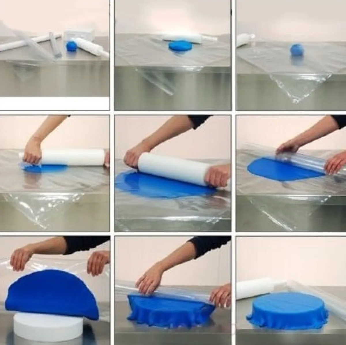 BrandNewCake Roll Out Sheets-hulpmiddel taartbekleding 70x70 Outlet